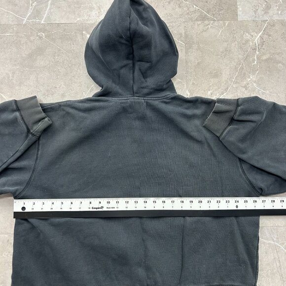 VINTAGE DISNEY GRUMPY DWARF HOODIE MENS XL FLEECE LINED EMBROIDERED - Picture 7 of 11